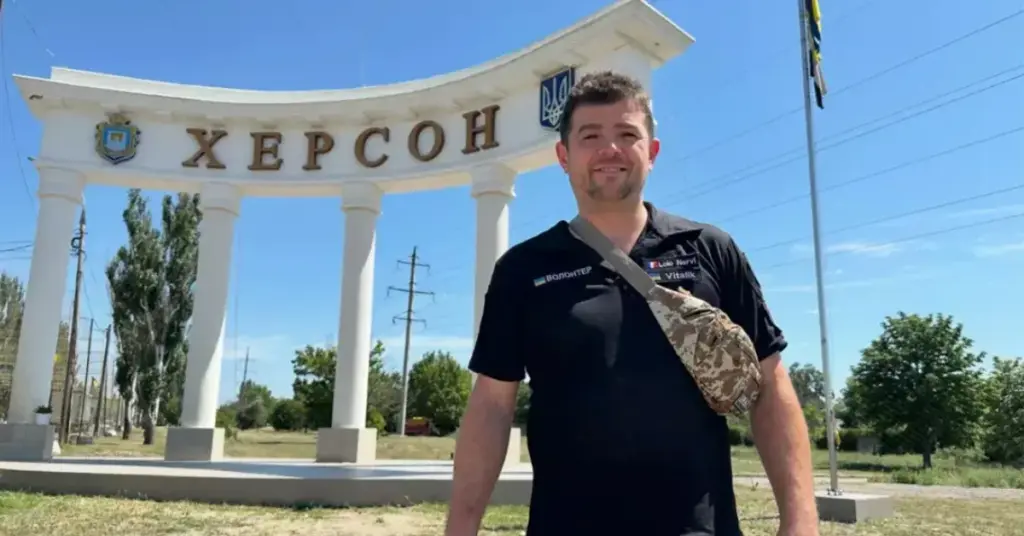 Пекар з Франції Лоїк Нерві втретє приїхав на Херсонщину: випікає 1500 хлібин щодня