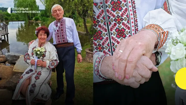 Надія та Василь, переселенці з Олешок, під час реєстрації шлюбу в Печеніжинській громаді на Івано-Франківщині. 3