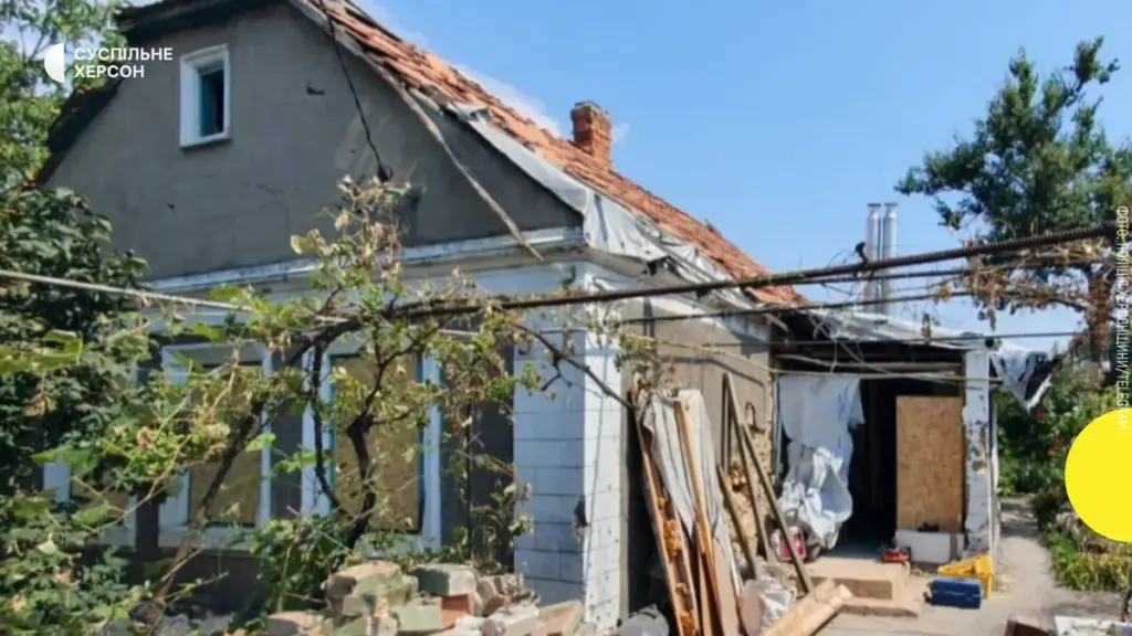 П’ятирічний хлопчик поранений внаслідок дронової атаки Корабельного району Херсона