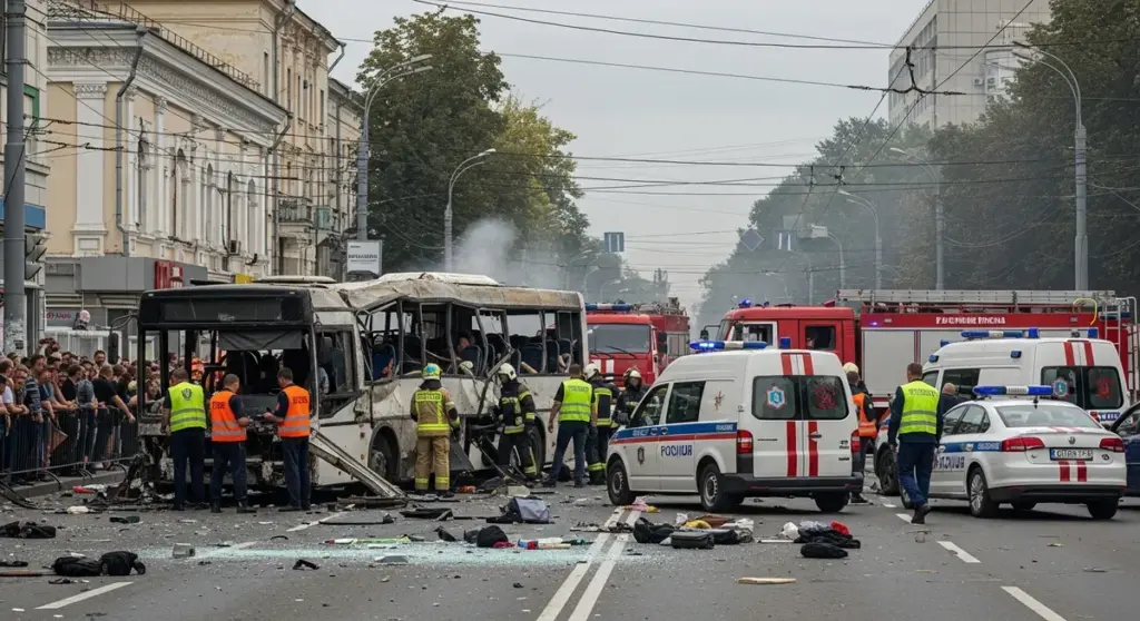 Ранковий удар дроном по маршрутці в Центральному районі Херсона є загиблі