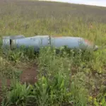 Наслідки авіаудару російських військ по Зеленівці