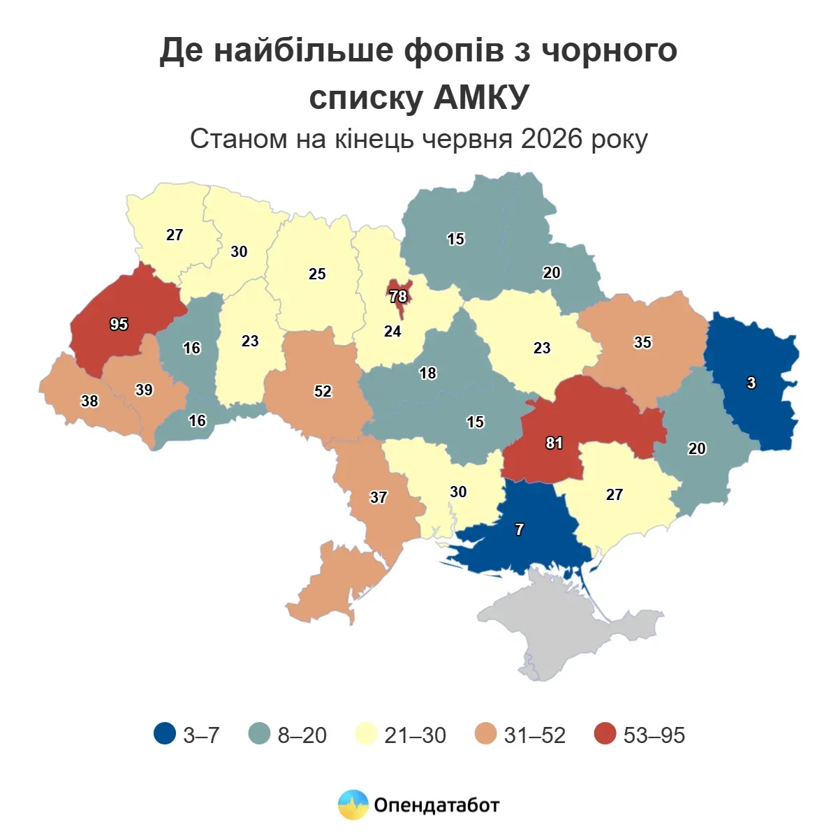 Сім фізичних осіб-підприємців з Херсона потрапили до чорного списку АМКУ через змови на тендерах 1