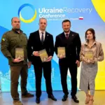 Презентація книги «Unbreakable Kherson» у Берліні, що описує досвід Херсонщини під час війни