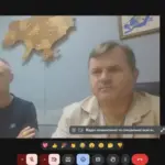 Заступник голови Херсонської ОДА Володимир Клюцевський проводить нараду щодо організації харчування дітей у школах регіону.