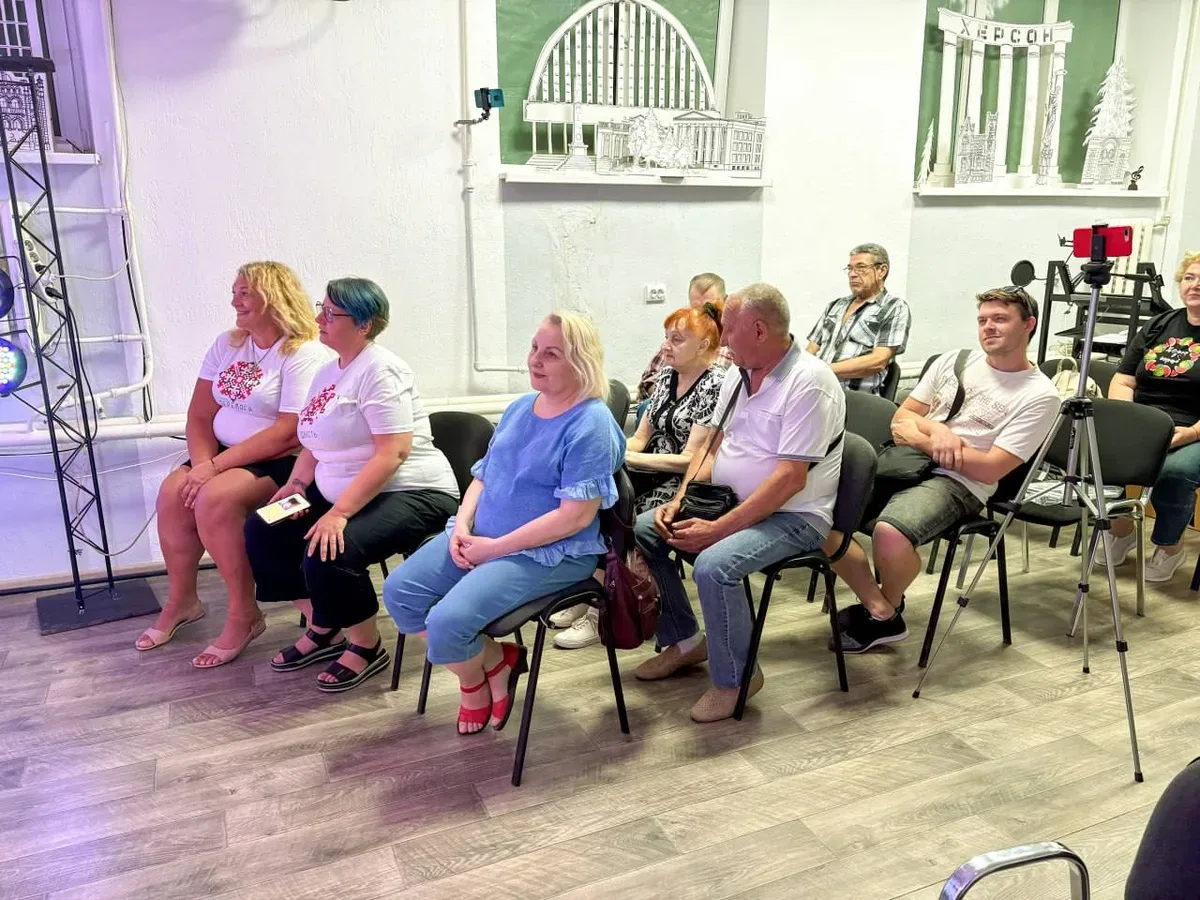 Запуск проєкту «Зі Своїми Про Своє» в Херсоні з подкастами про стійкість та творчість 2