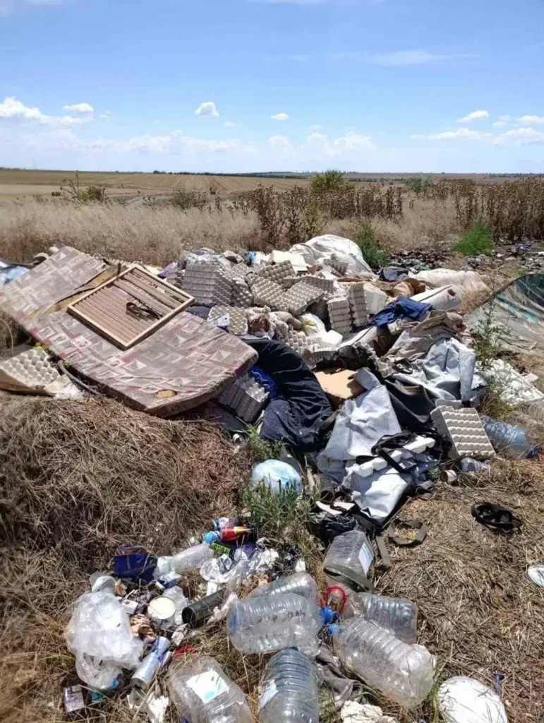 У Музиківській громаді виявили стихійне сміттєзвалище на 300 м²