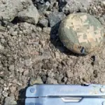 Протипіхотні міни «Пряник», знайдені у селищі Зимівник під Херсоном