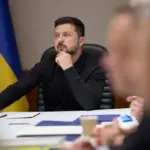 Володимир Зеленський на засіданні Ставки Верховного Головнокомандувача з військовими та виробниками зброї