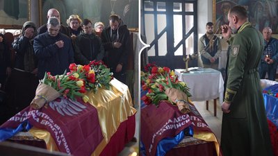 У Херсоні попрощалися з військовими Сергієм Хаджиєвим та Олександром Прошенком