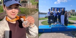 Студентка ХДУ виборола «бронзу» на Кубку України з веслування