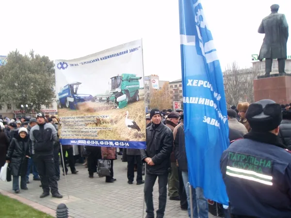 Херсонские машиностроители планируют пикетировать ОГА и облсовет до 1 января следующего года (дополнено)