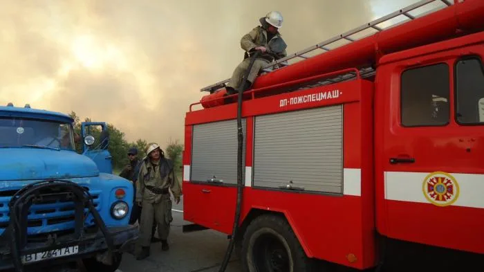 В Херсонской области уже горит почти 1 тыс. га леса