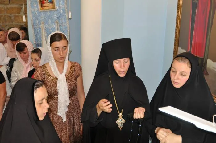 Председатели квартальных комитетов Херсона посетили Благовещенский женский монастырь