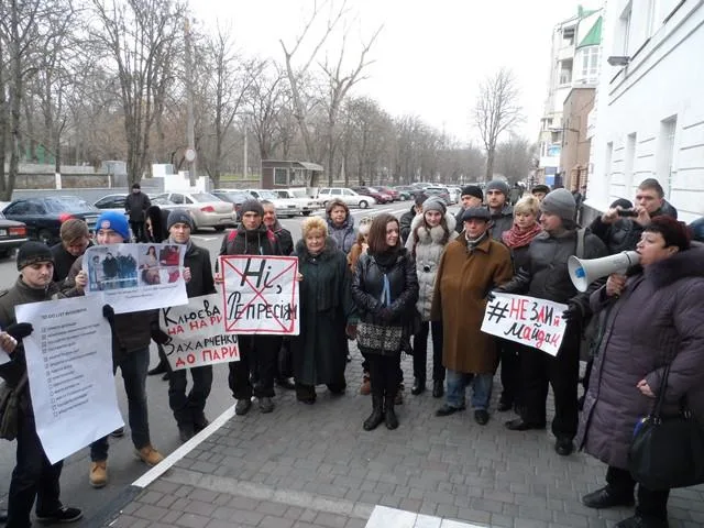 Активисты херсонского Евромайдана заявили, что «милиция с народом»