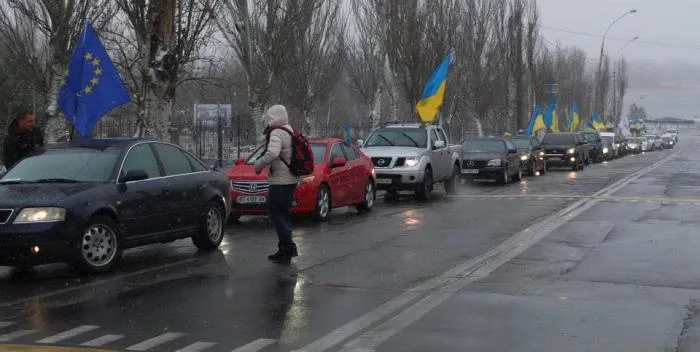 Сегодня в Херсоне сторонники евроинтеграции собрались на Евромайдан в 17-й раз