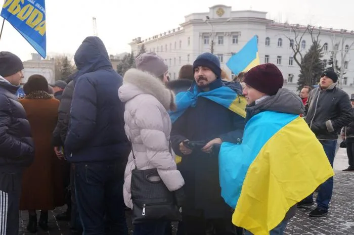 Сегодня в Херсоне сторонники евроинтеграции собрались на Евромайдан в 17-й раз