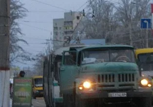 В Херсоне запустили троллейбус первого маршрута