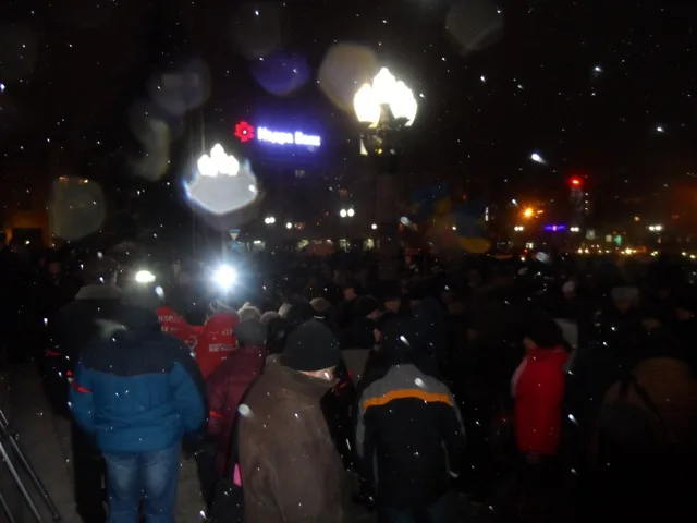 В Херсоне опять стояли два Майдана