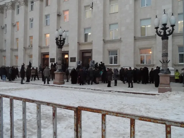 В Херсоне опять стояли два Майдана