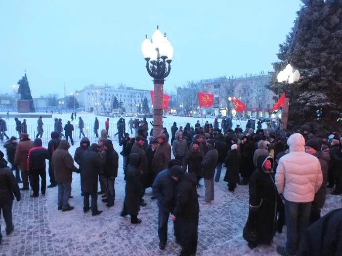 В Херсоне опять стояли два Майдана