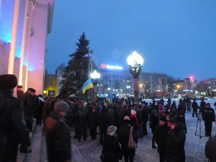 В Херсоне опять стояли два Майдана