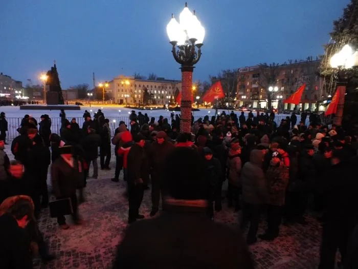 В Херсоне опять стояли два Майдана