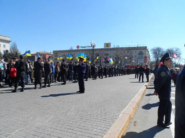 Херсонские коммунисты затерялись между Евромайданами (фоторепортаж)