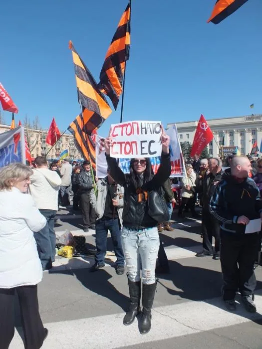 Херсонские коммунисты затерялись между Евромайданами (фоторепортаж)