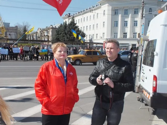 Херсонские коммунисты затерялись между Евромайданами (фоторепортаж)