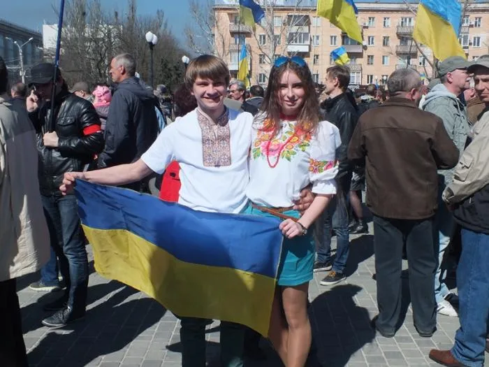 Херсонские коммунисты затерялись между Евромайданами (фоторепортаж)
