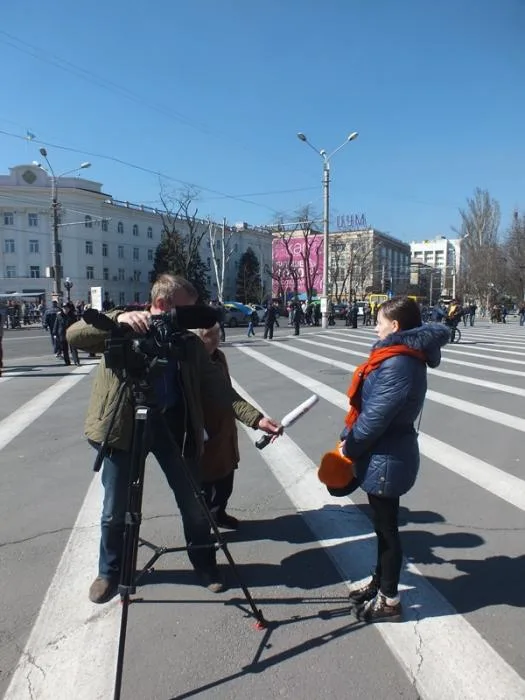 Херсонские коммунисты затерялись между Евромайданами (фоторепортаж)