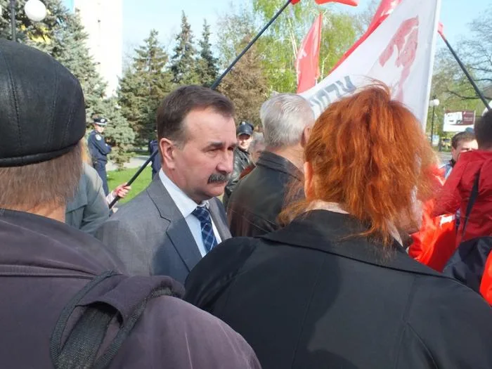 На митинг коммунистов в Херсоне собралось только 30 человек