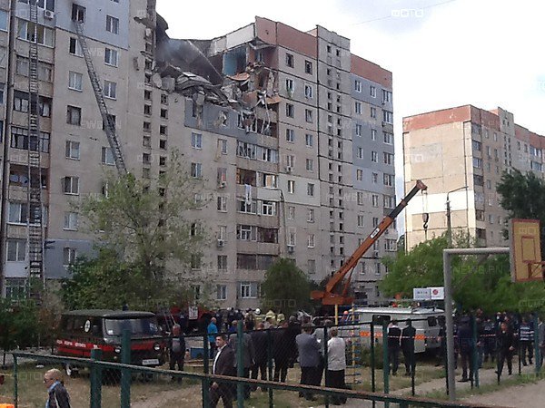 В “Херсонгазе”, после взрыва дома в Николаеве, призывают херсонцев к внимательности