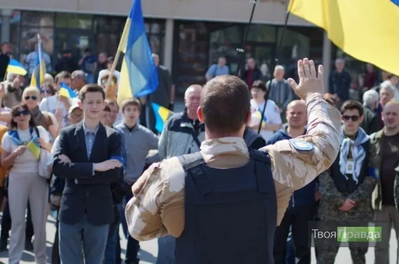В среду Херсонская Самооборона возле ОГА будет поддерживать введение военного положения в области