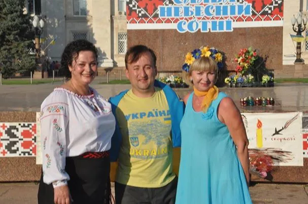 В Херсоне прошла акция “Патриотическое фото”