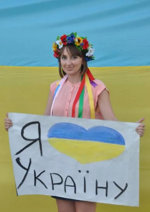 В Херсоне прошла акция “Патриотическое фото”
