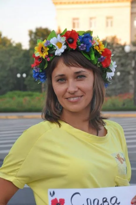 В Херсоне прошла акция “Патриотическое фото”