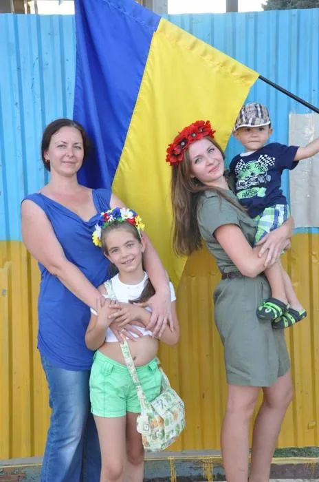 В Херсоне прошла акция “Патриотическое фото”