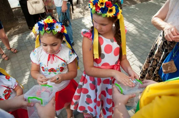 В Херсоне прошла акция “Патриотическое фото”