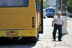 В Херсоне серьезно травмировалась пассажирка маршрутки