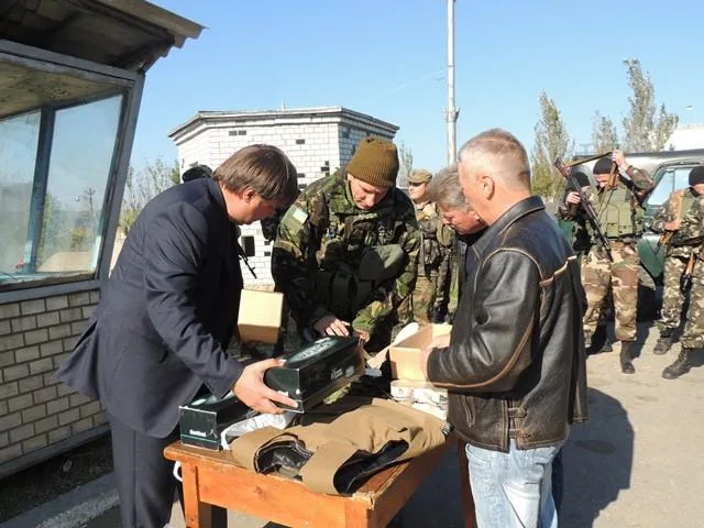 Батальону обороны “Сармат” передали “гуманитарку”