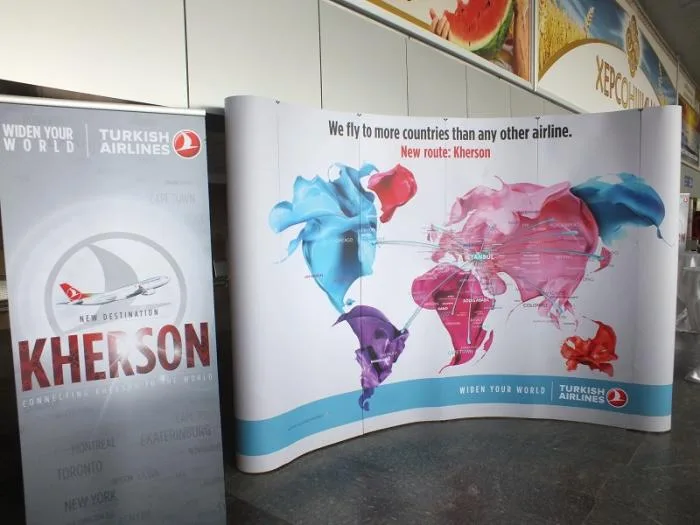 Turkish Airlines открыл регулярные рейсы в Херсон