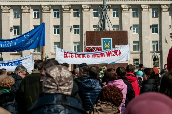 Херсонцы отпраздновали Вербное воскресенье
