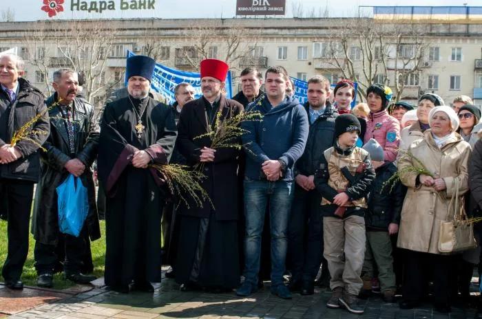 Херсонцы отпраздновали Вербное воскресенье