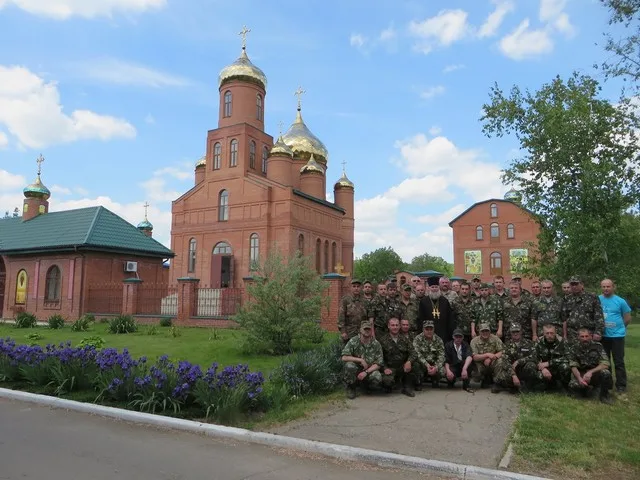 Вчера в Аскании-Нова военные молились о мире