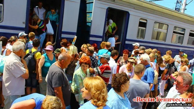 Геническая электричка перешла на “осенний режим” курсирование