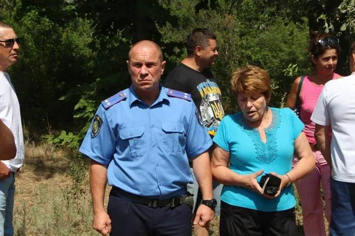 Появились фото “нападения” собаки на замначальника облУМВД Киву