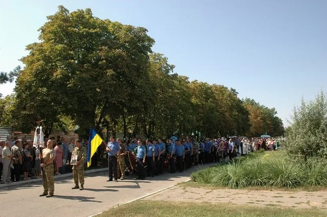 В Аскании Нова похоронили работника нплоговой, погибшего возле Счастья