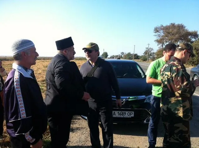 На границе уже все готово к блокаде Крыма (фоторепортаж)
