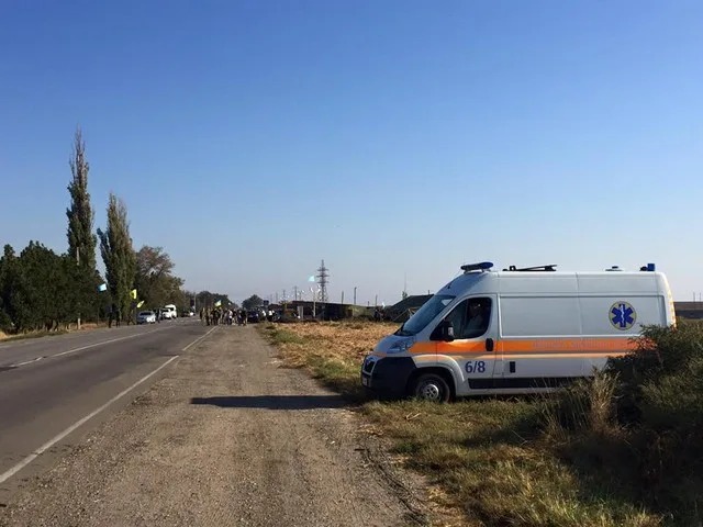На границе уже все готово к блокаде Крыма (фоторепортаж)